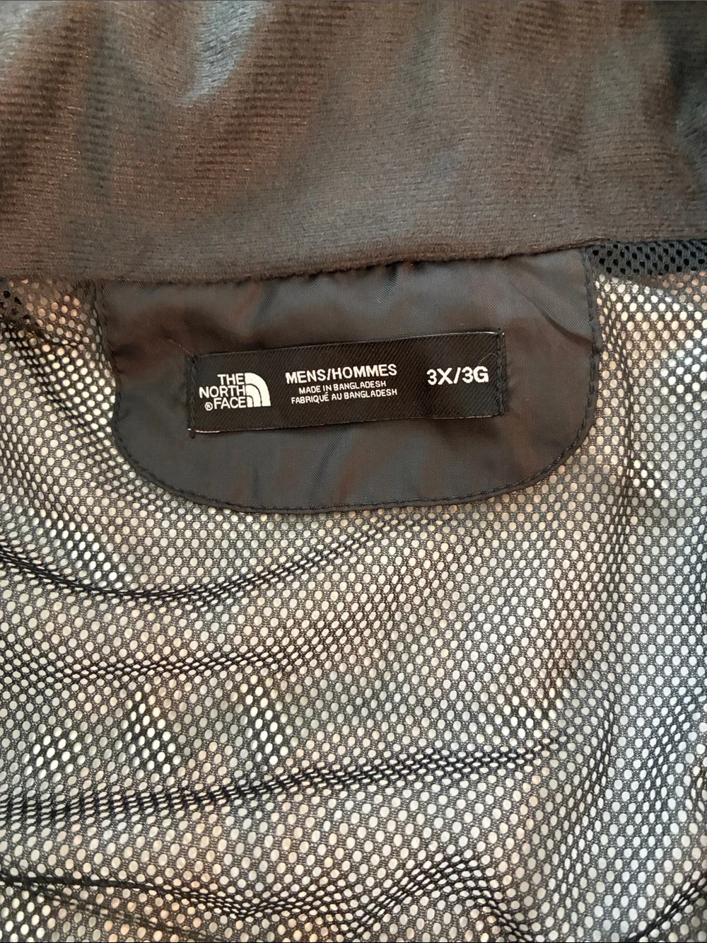 The North Face Black Men's Waterproof Hooded Rain Jacket